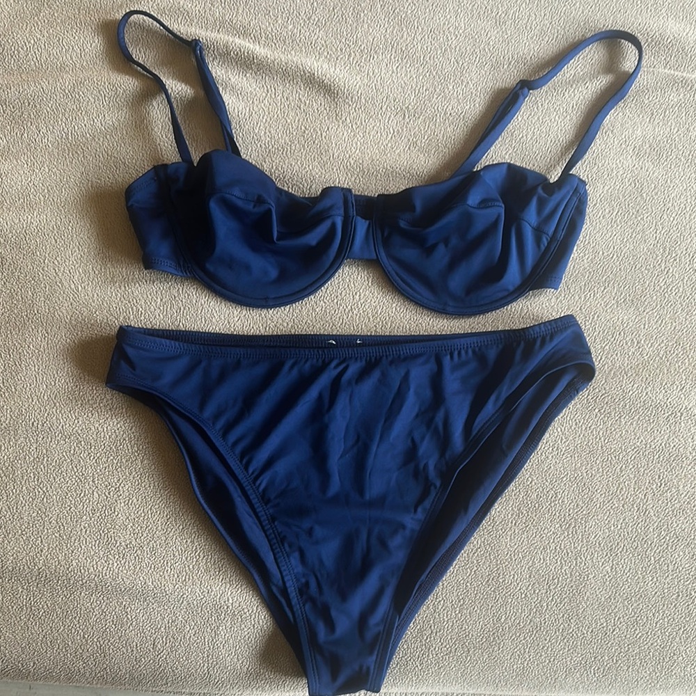 Target Blue Bikini Set Swimwear
